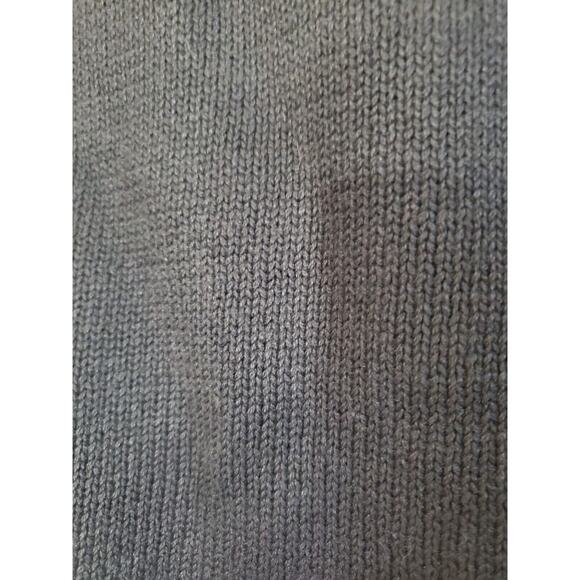 Dress Barn Black Beaded Floral Bouquets Boxy Holiday Cardigan Sweater Size Large - Picture 13 of 13